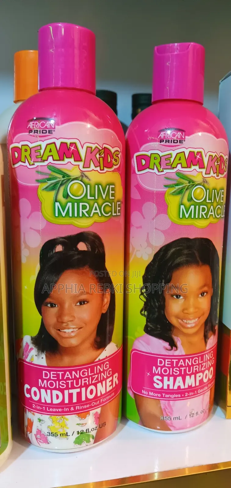 Dream Kids Olive Oil Conditioner and Shampoo