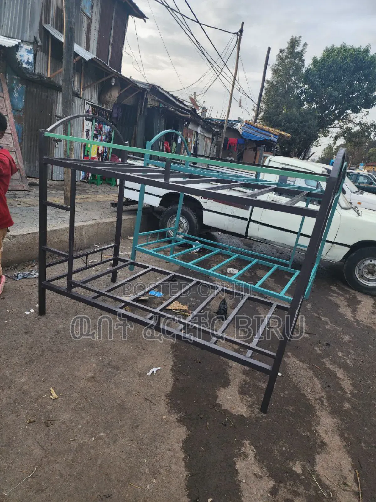 1cm ተደራራቢ አልጋ