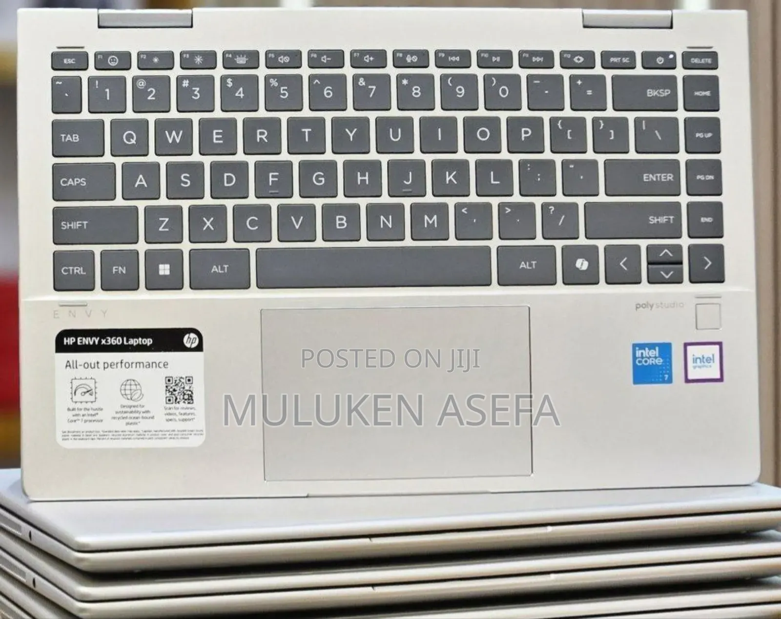 New Laptop HP Envy X360 16GB Intel Core I7 SSD 1T