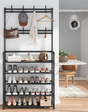 Photo - New Simple Floor Clothes Rack