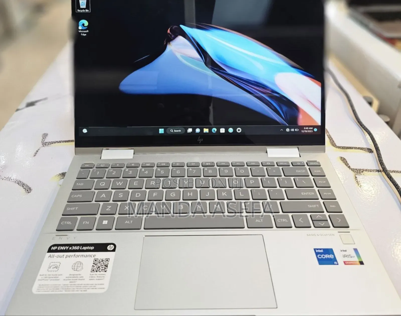 New Laptop HP Envy X360 8GB Intel Core I5 SSD 512GB