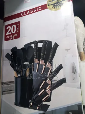 ቢለዋ ሴት | 20 Piece Cutlery Set