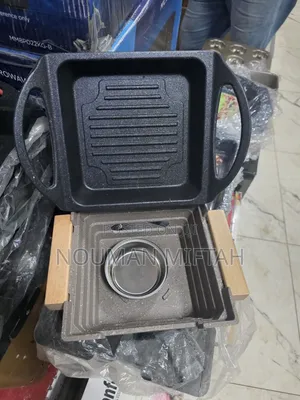 Aluminium Nonstick Griddle Stove Top Square Grill Pan Grill