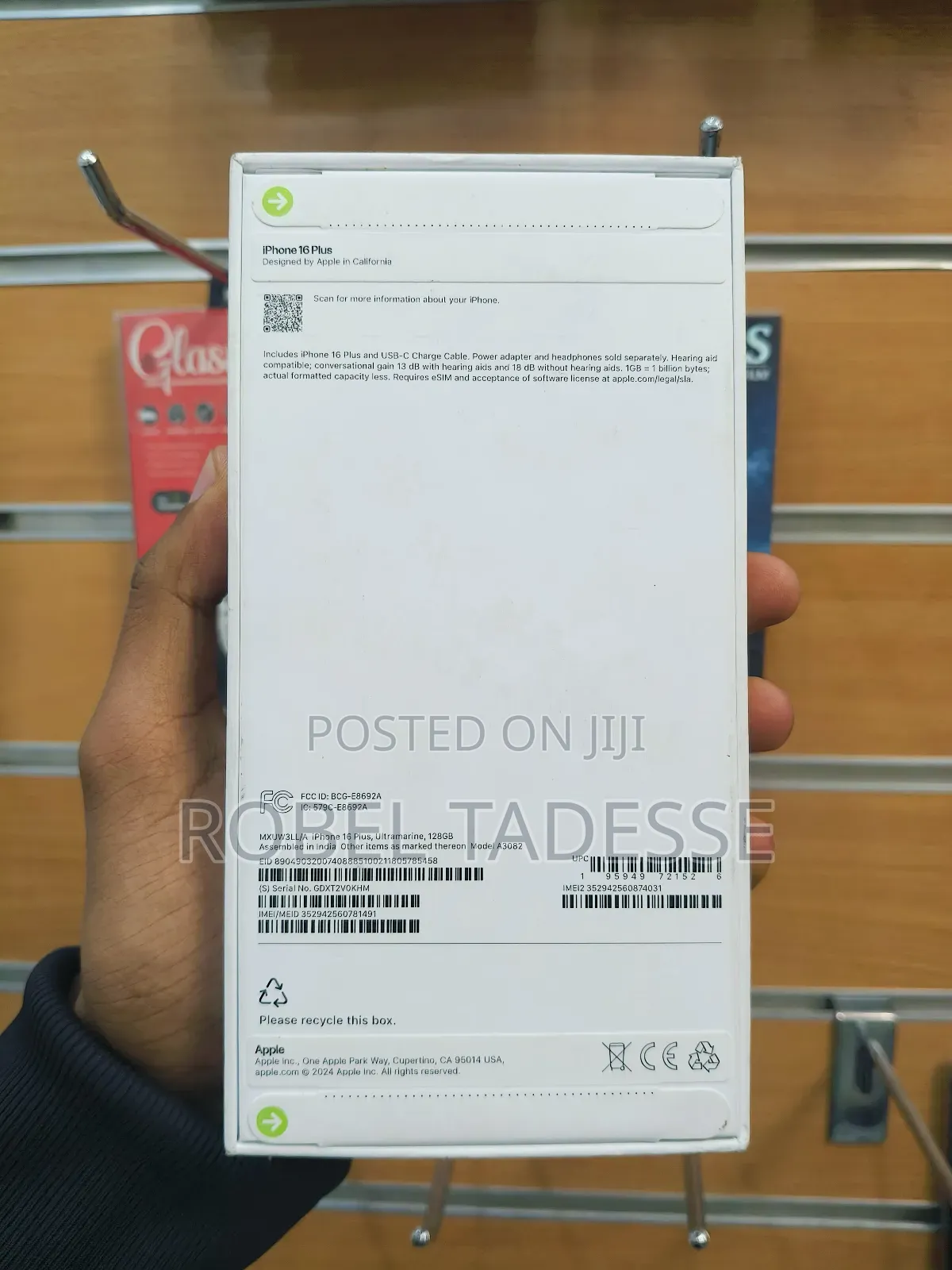 New Apple iPhone 16 Plus 128 GB