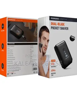Porodo Dual-Blade Pocket Shaver