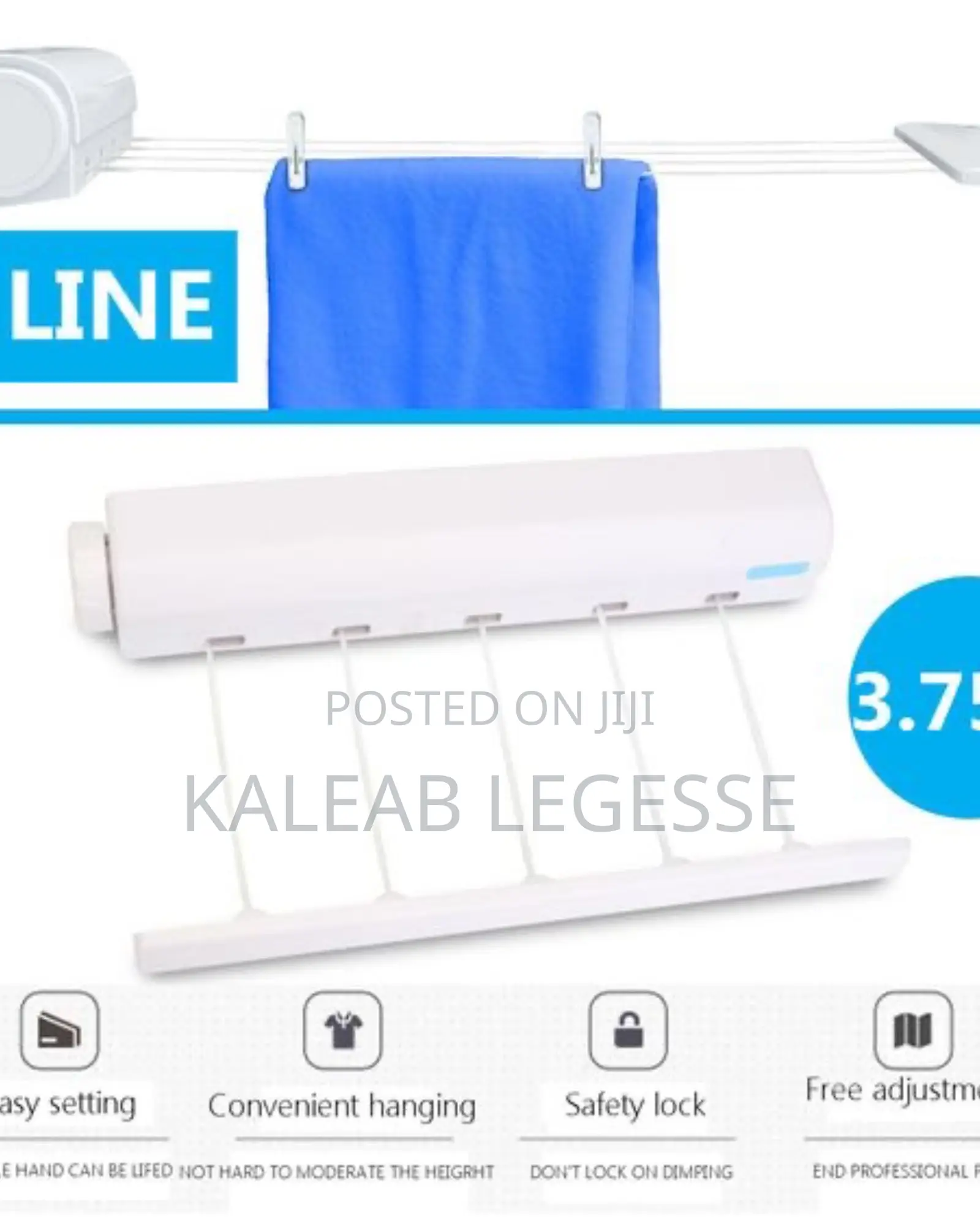 Multifunctional Indoor Cloth Hanger/Drayer