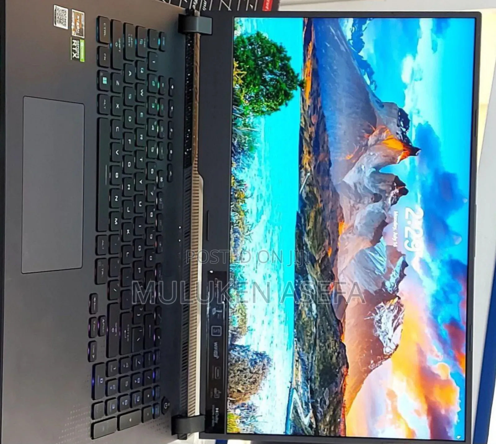 New Laptop Asus ROG Strix G17 16GB AMD Ryzen 9 SSD 1T