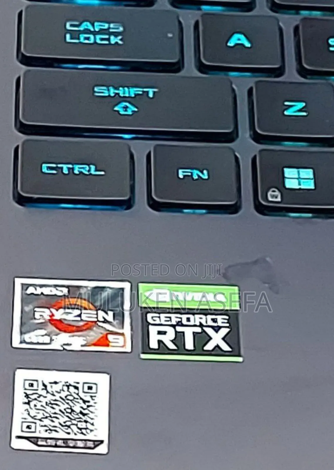 New Laptop Asus ROG Strix G17 16GB AMD Ryzen 9 SSD 1T