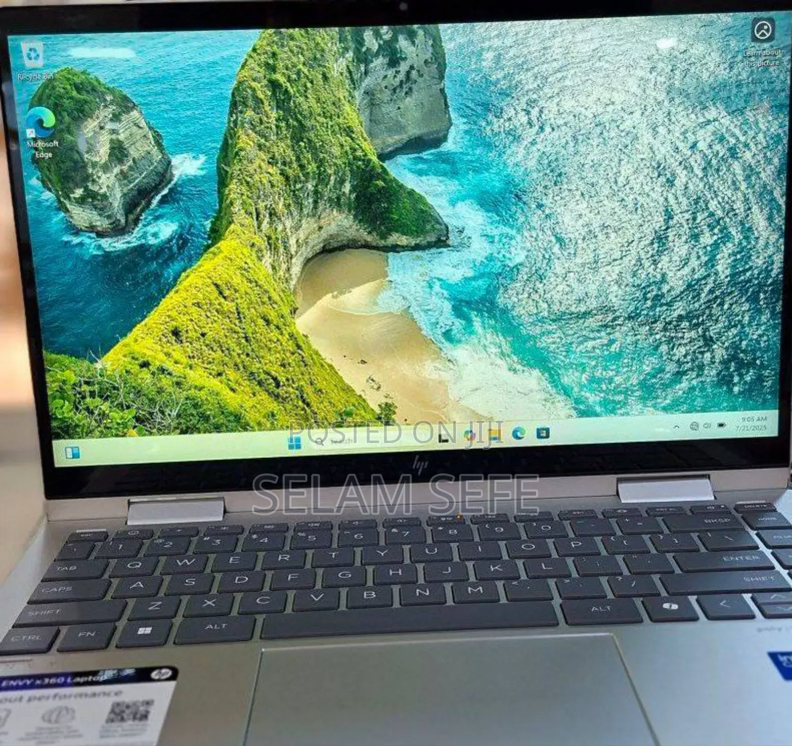 New Laptop HP Envy X360 16GB SSD 1T