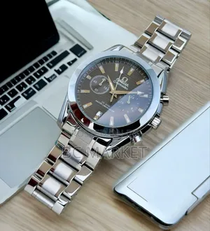 Omega Silver Strap Watch