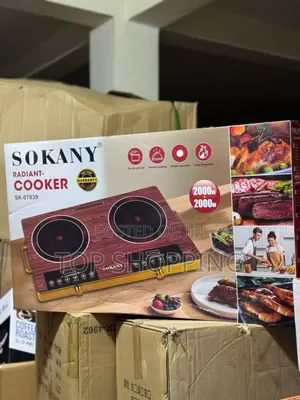 Photo - Sokany Double Digital Stove Hot Plate ሶካኒ ዲጅታል ስቶቭ