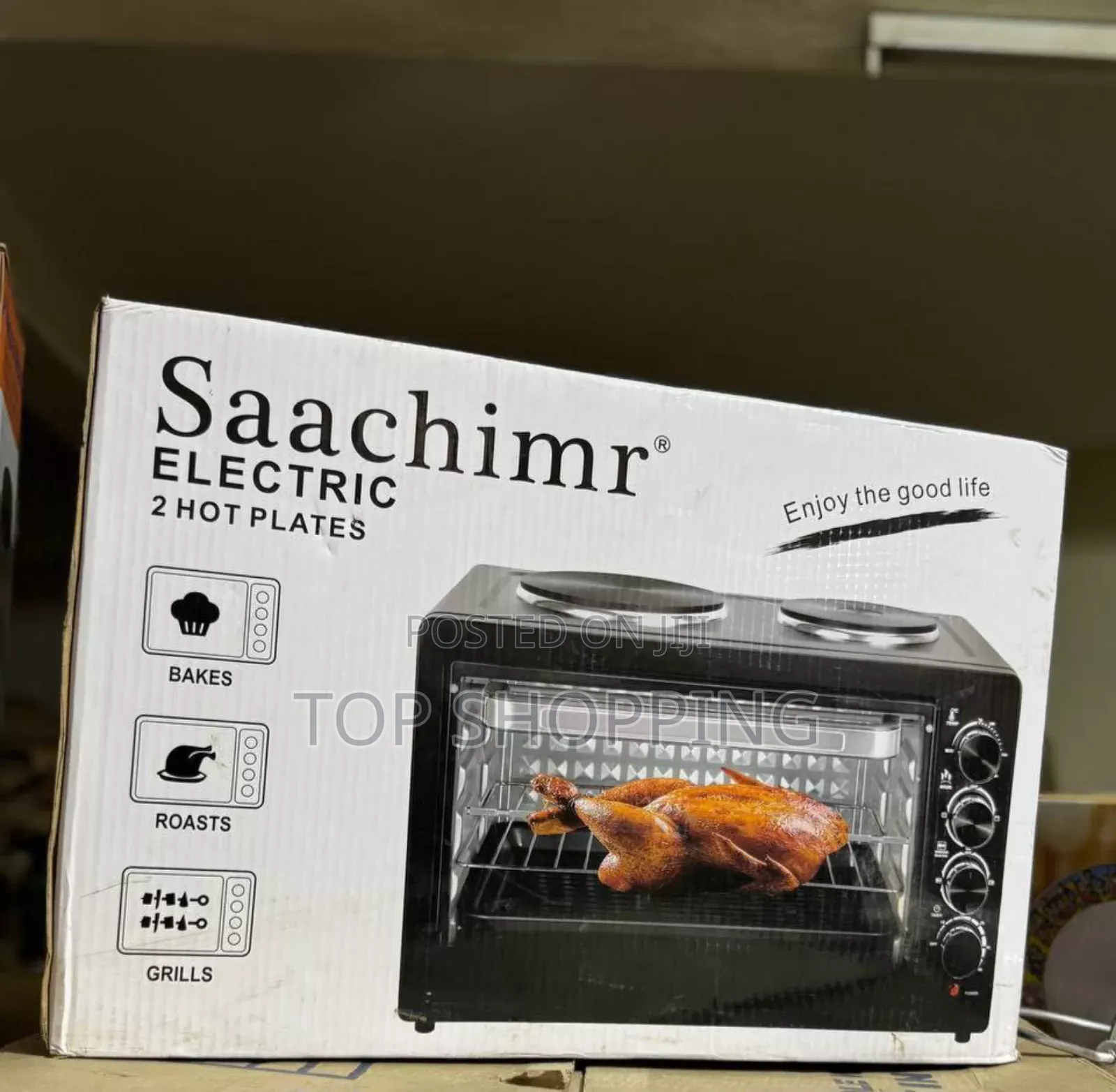 Saachimr Oven Double Stove 48l