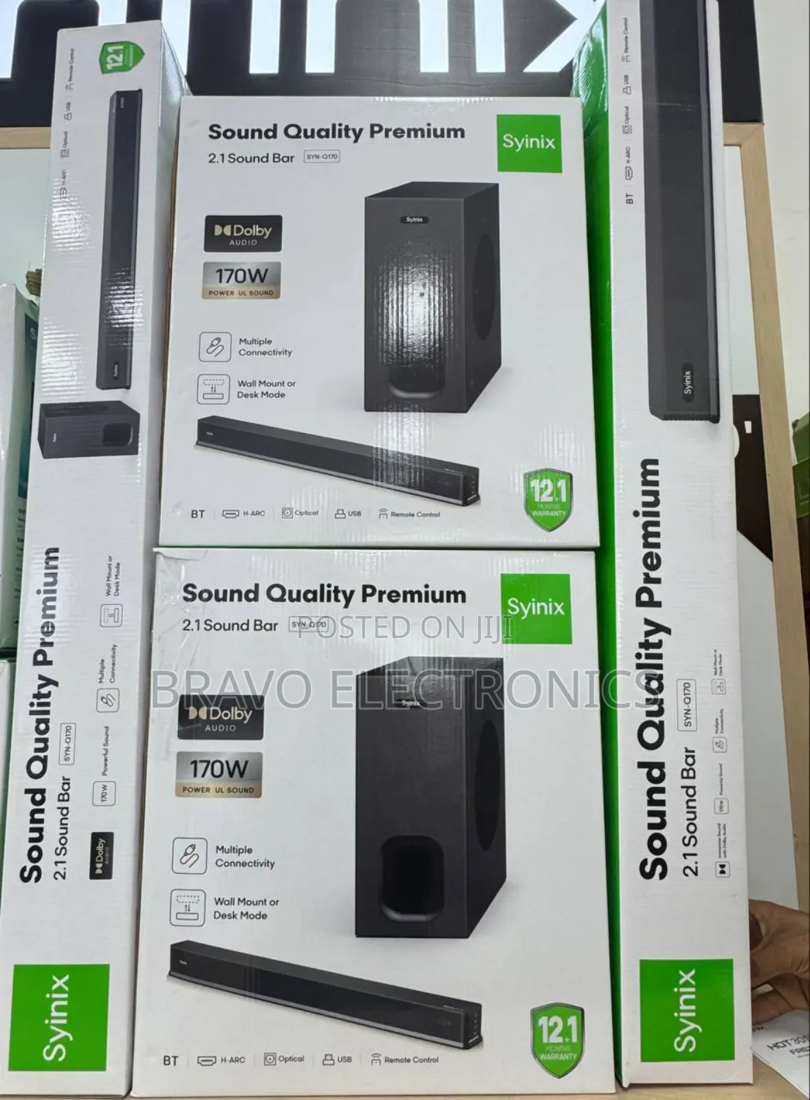 
Syinix Soundbar – Feel the Sound, Not Just Hear It!"