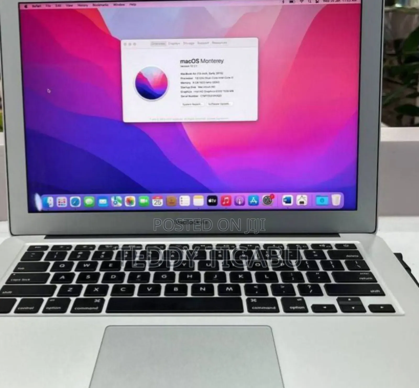 New Laptop Apple MacBook Air 2017 8GB Intel Core I7 SSD 256GB