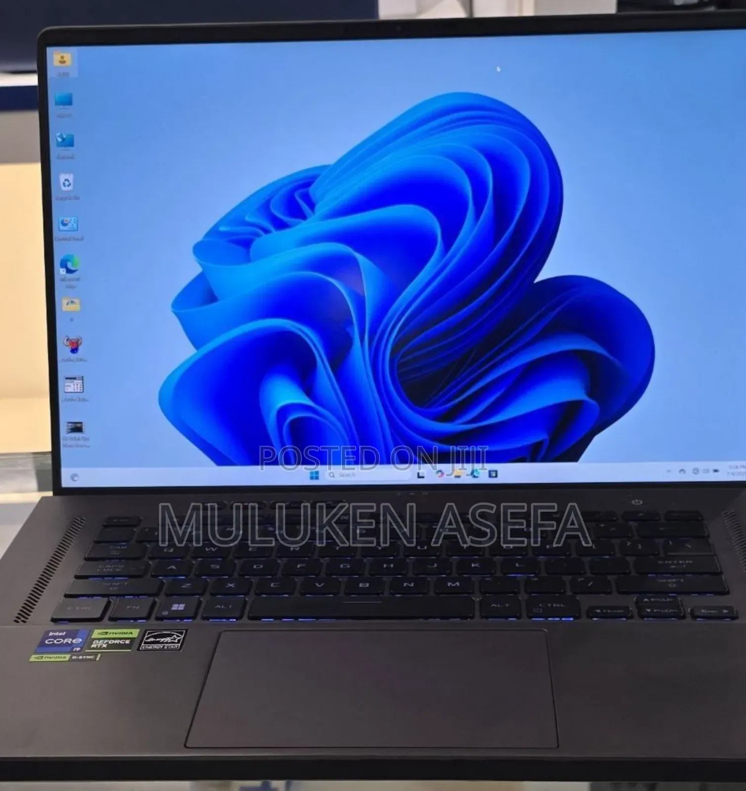 New Laptop Asus ROG Zephyrus G15 16GB Intel Core I9 SSD 512GB