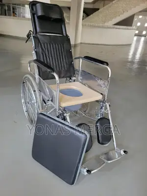 3in1 Wheelchair絀激wheelchair=Ishnee |Steel Commode Wheelchair
