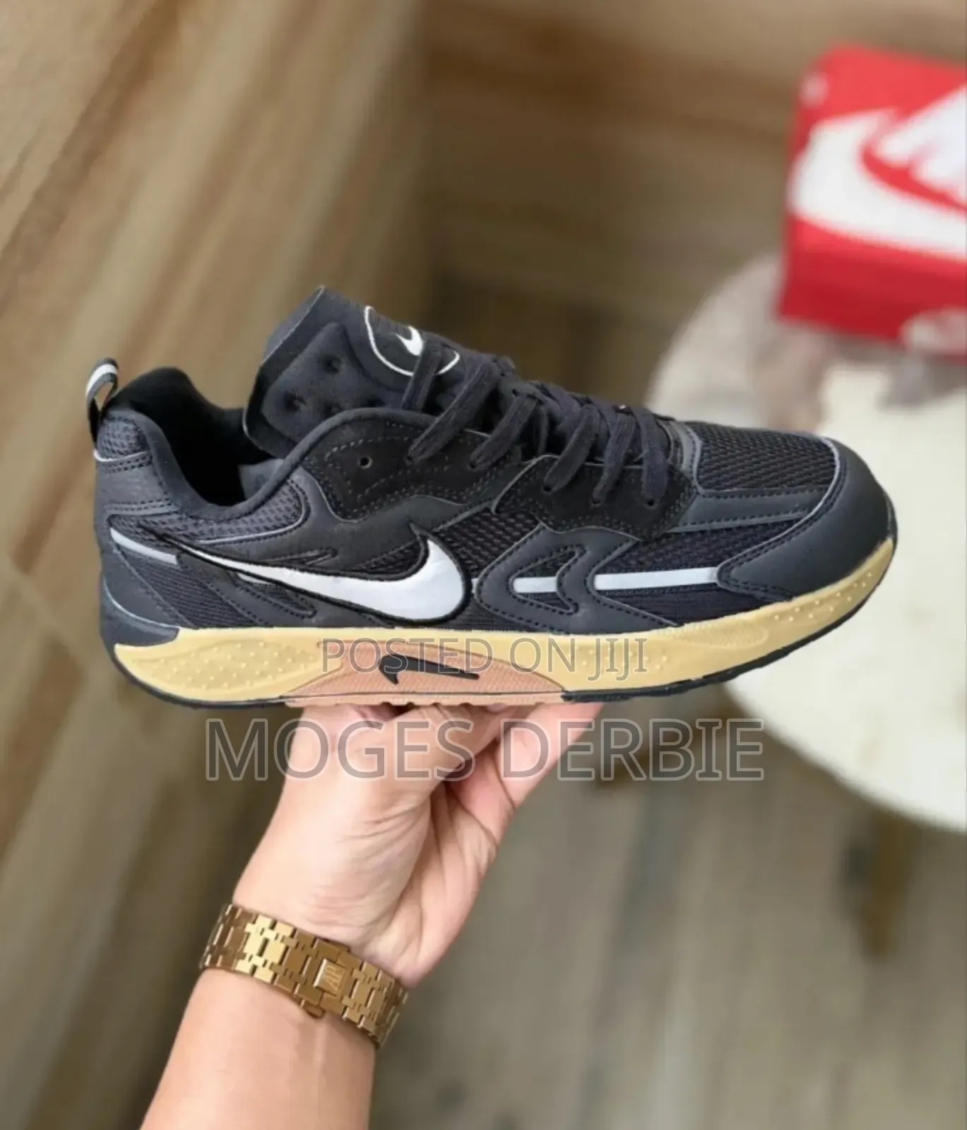 Nike Men's Jam in Different Color on Hand