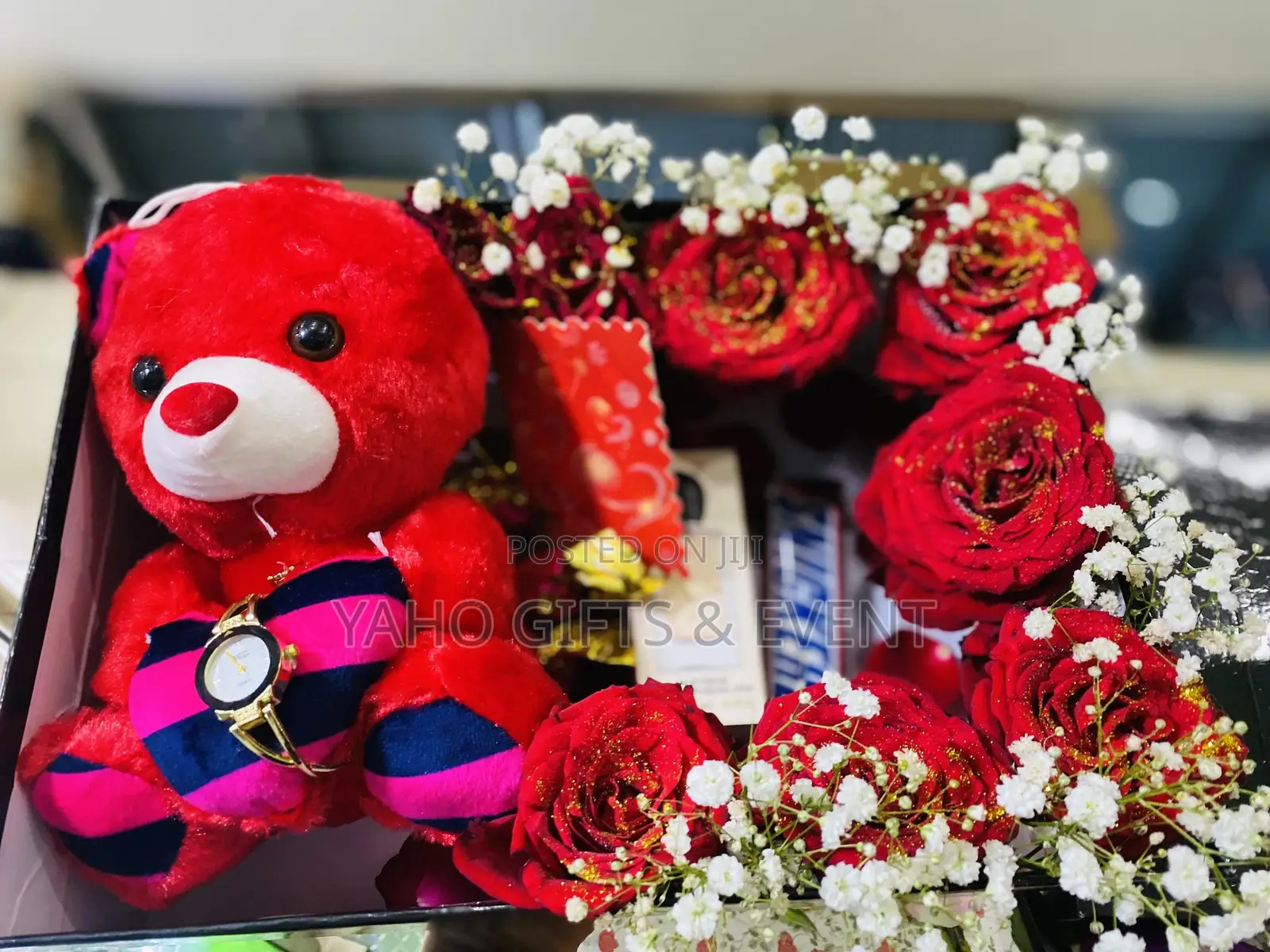 Perfume ,Toy and Watch Gift Set