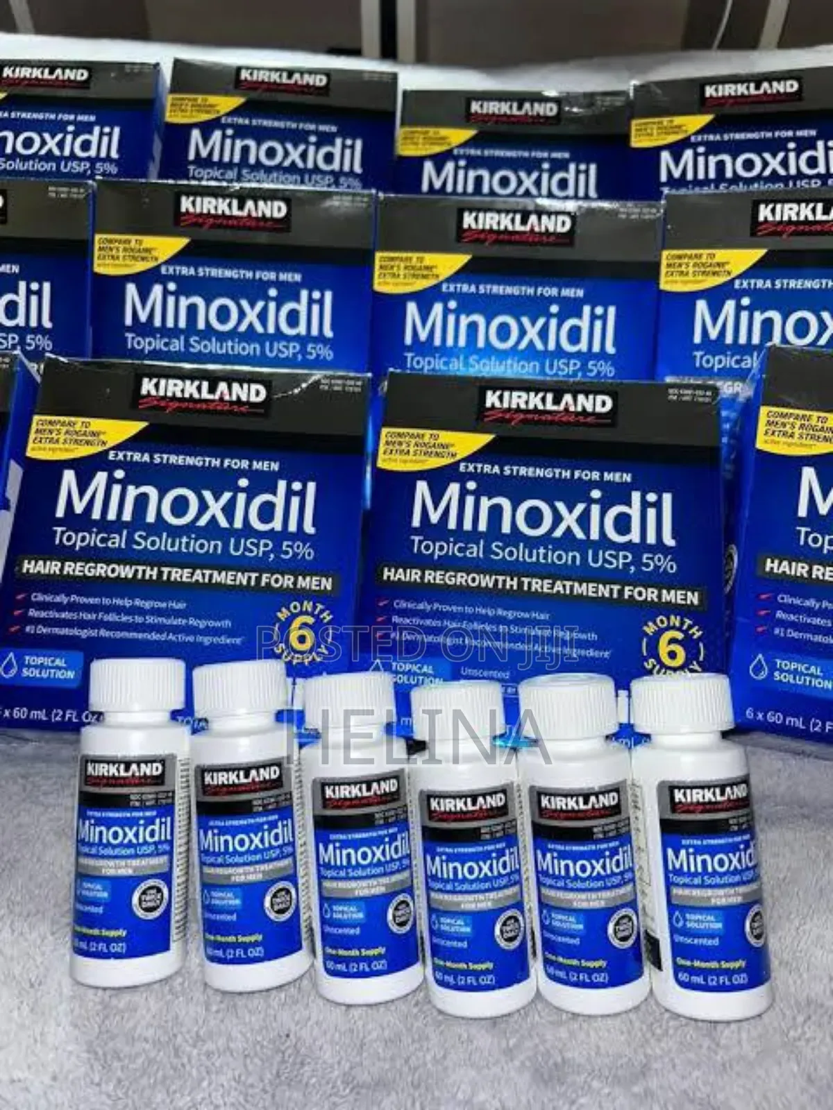 6 Month Package Kirkland Oil Minoxidil Original From Usa