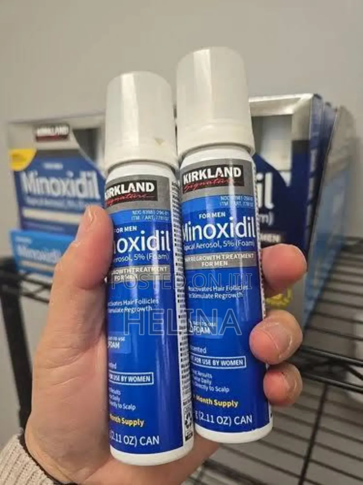 Foam 5% Kirkland Minoxidil From Usa