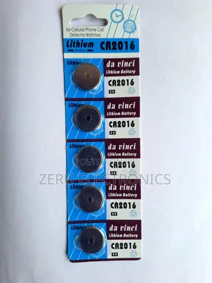 Photo - Cr2016 Battery