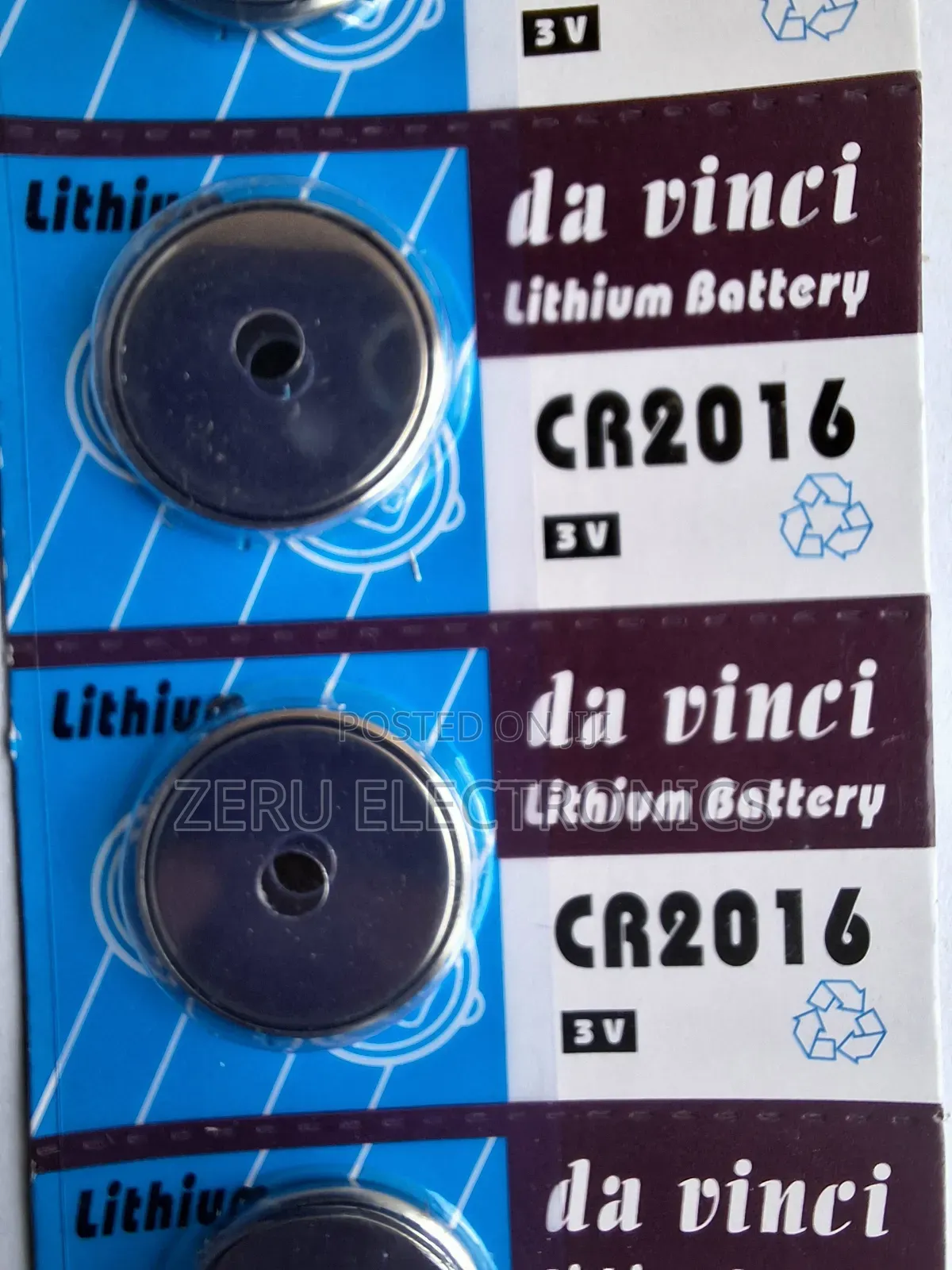 Cr2016 Battery