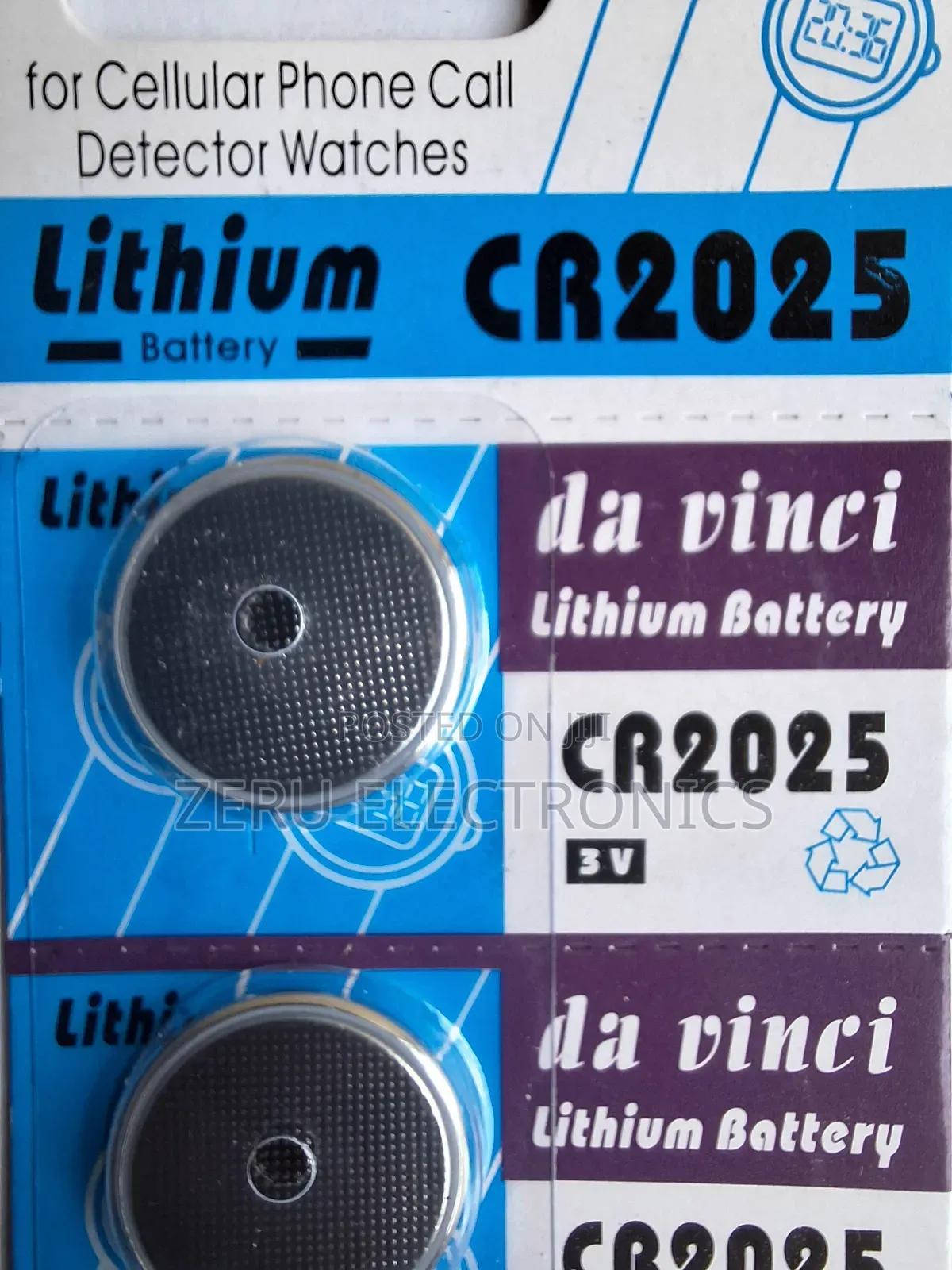 Cr2025 Battery