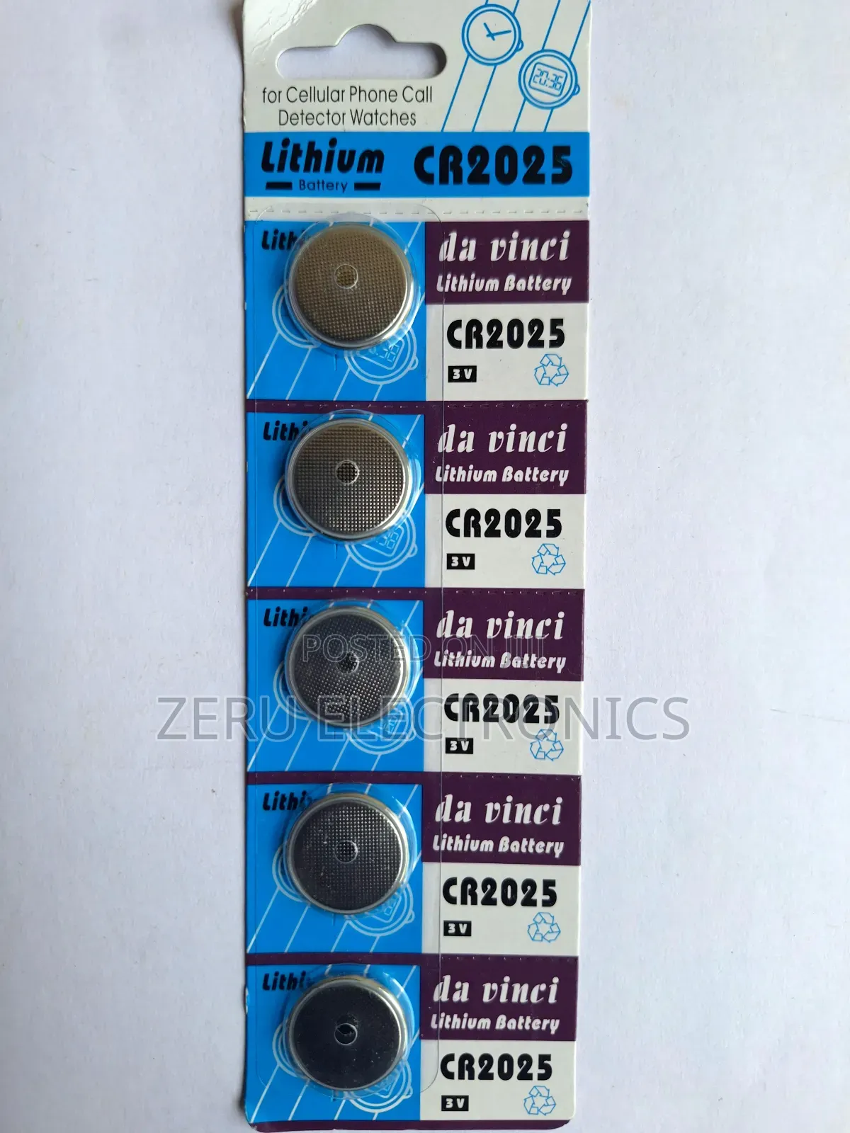 Cr2025 Battery