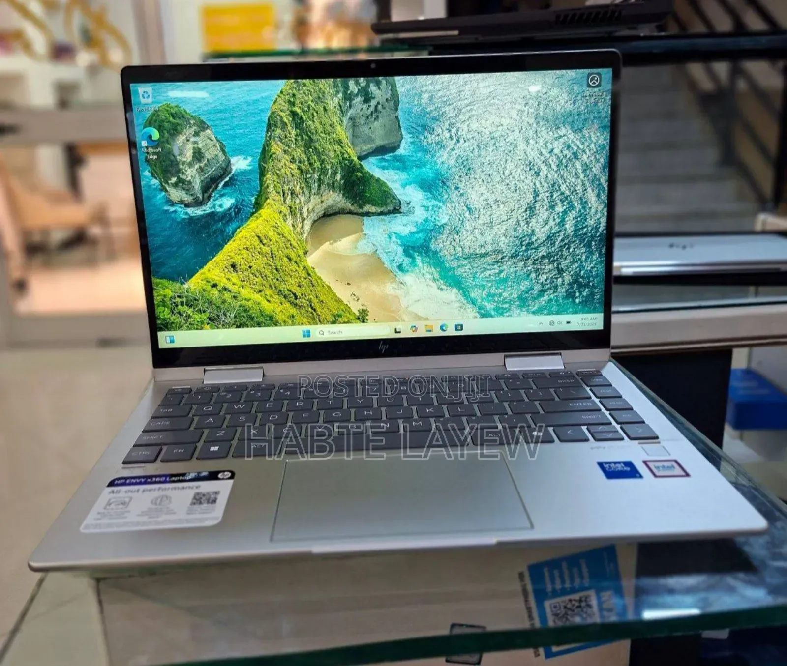 New Laptop HP Envy X360 16GB Intel Core I7 SSD 1T