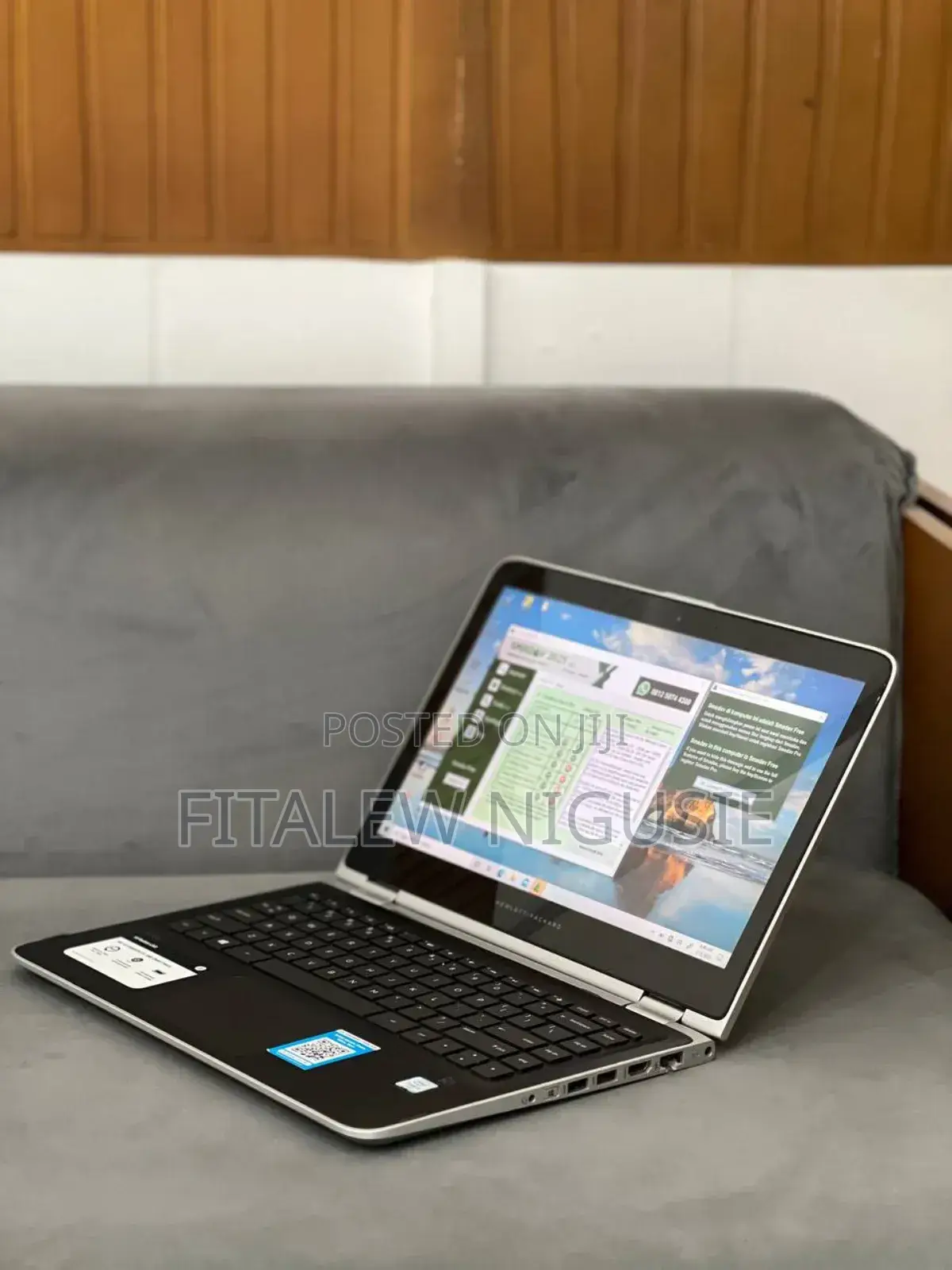 New Laptop HP Pavilion X360 4GB Intel Core I3 HDD 500GB