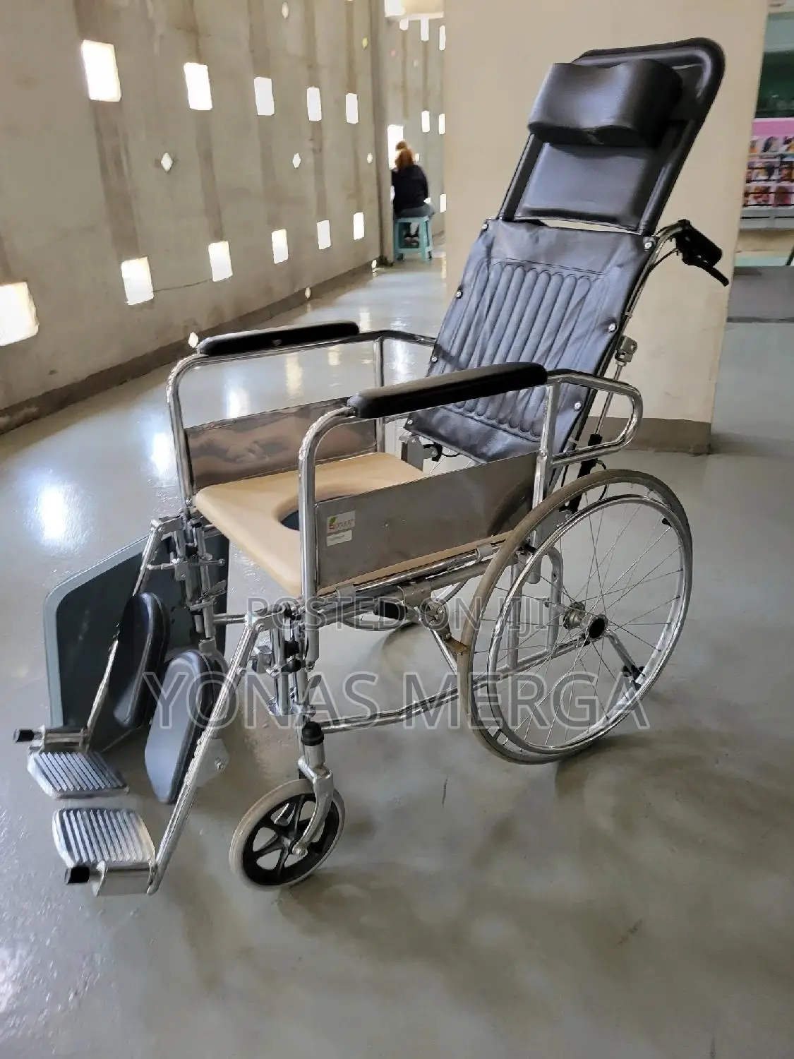 Toilet Wheelchair旦宙removable Head Rest With Neck Support丄丄