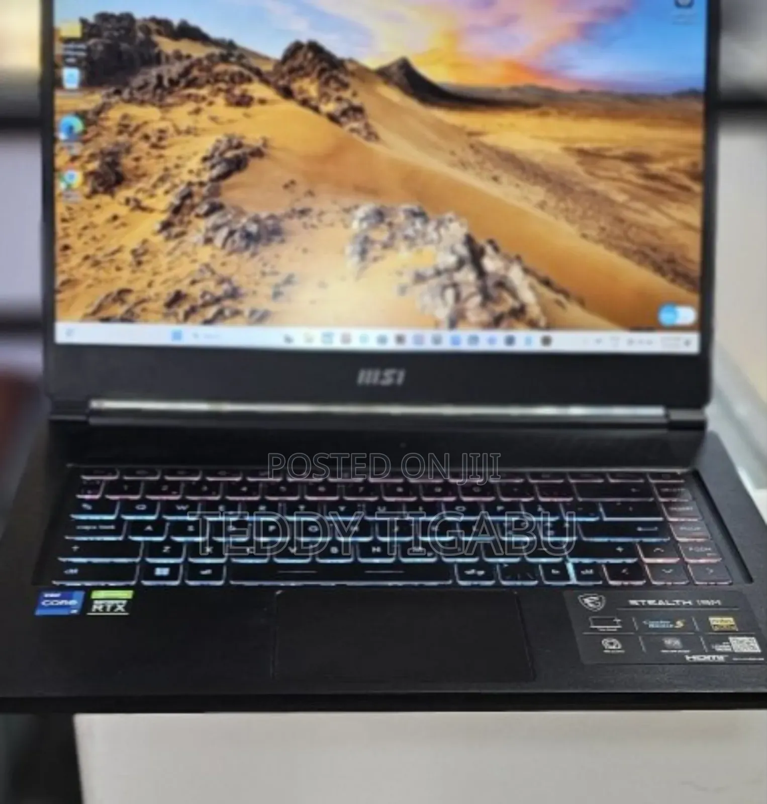 New Laptop MSI 16GB Intel Core I7 SSD 512GB