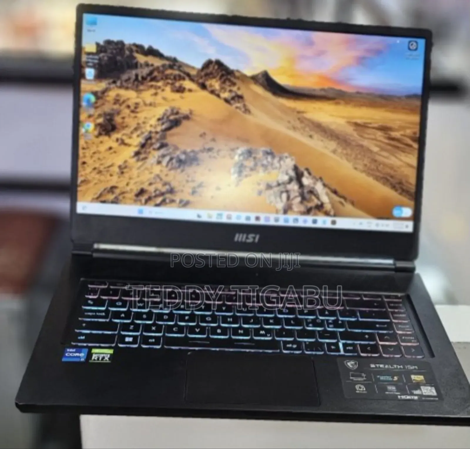 New Laptop MSI 16GB Intel Core I7 SSD 512GB