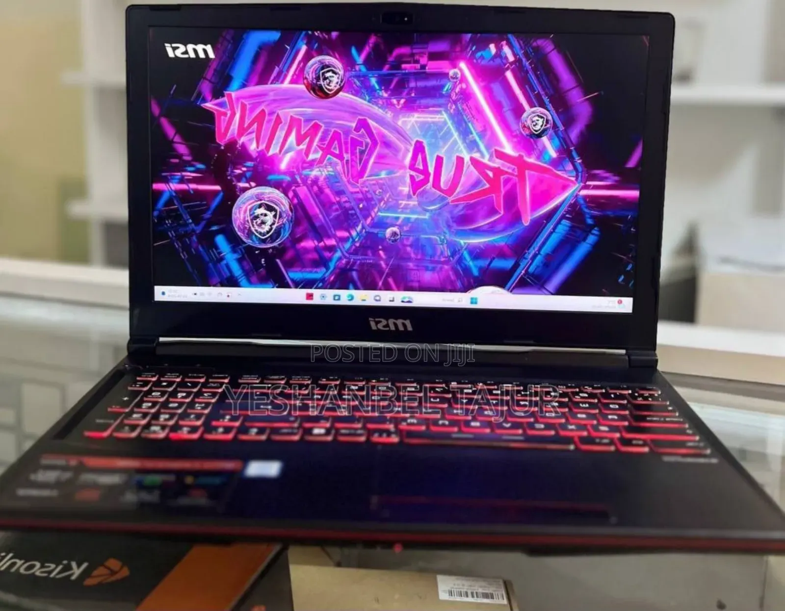 New Laptop MSI GF63 16GB Intel Core I7 SSD 256GB
