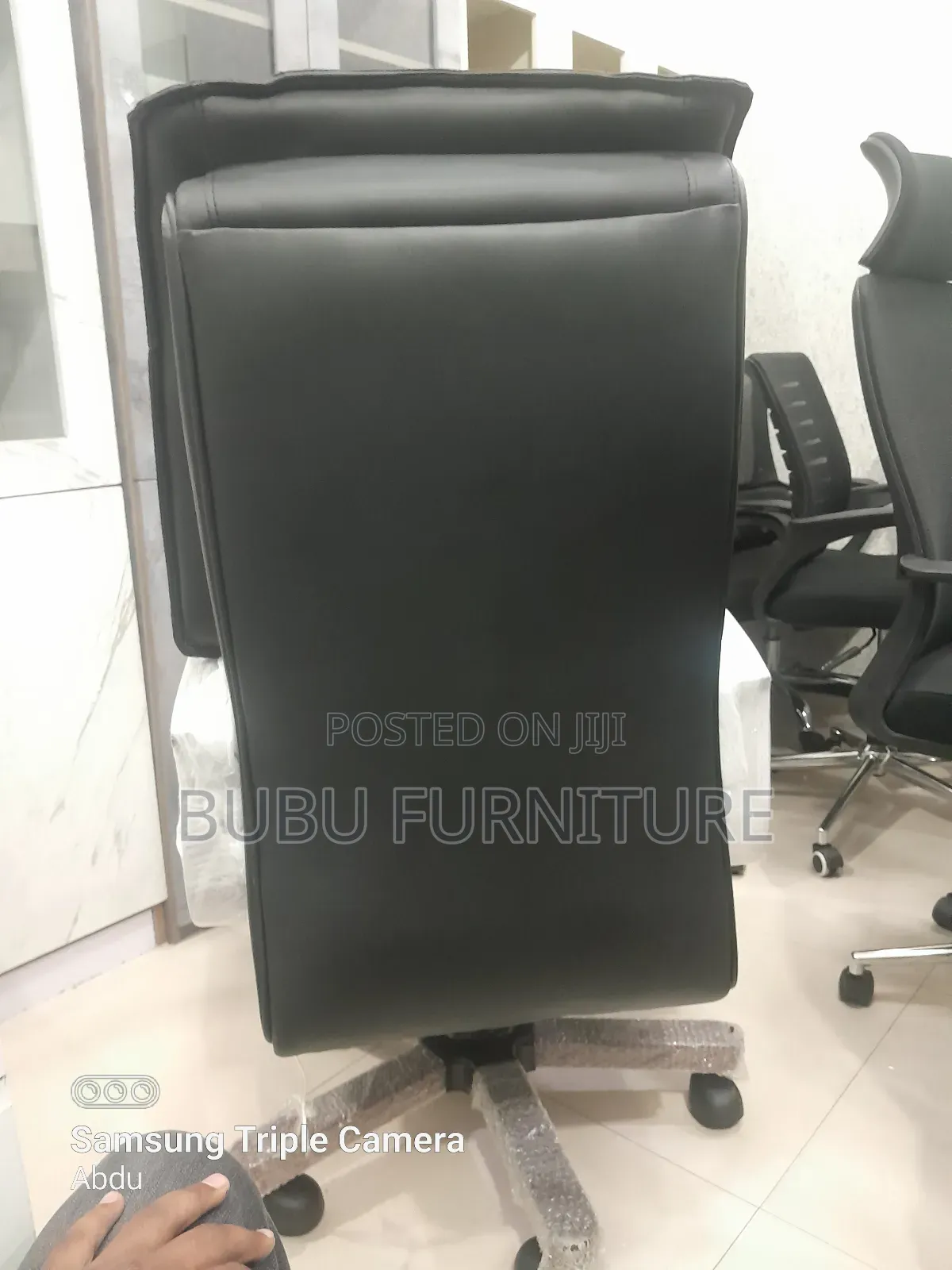 የ ሀላፊ ወንበር የሌዘር/Managerial Chair