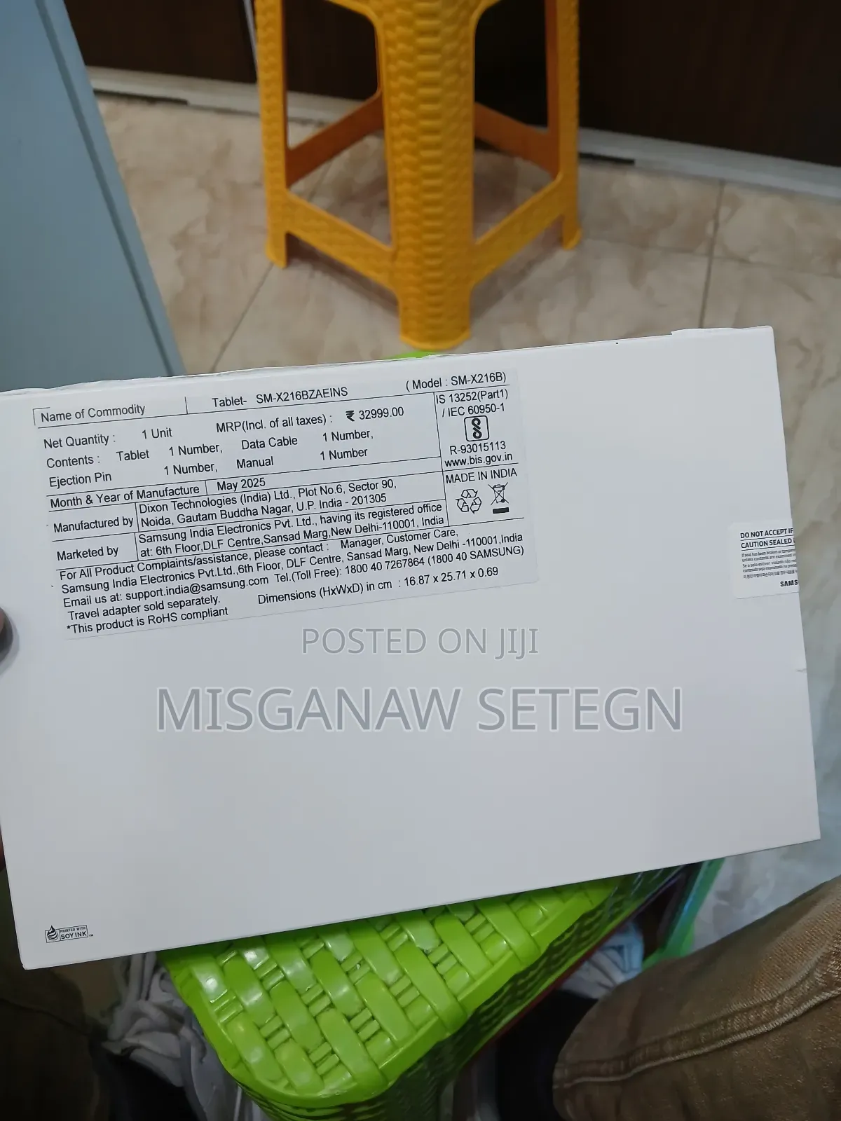 New Samsung Galaxy Tab A9+ 128 GB Black