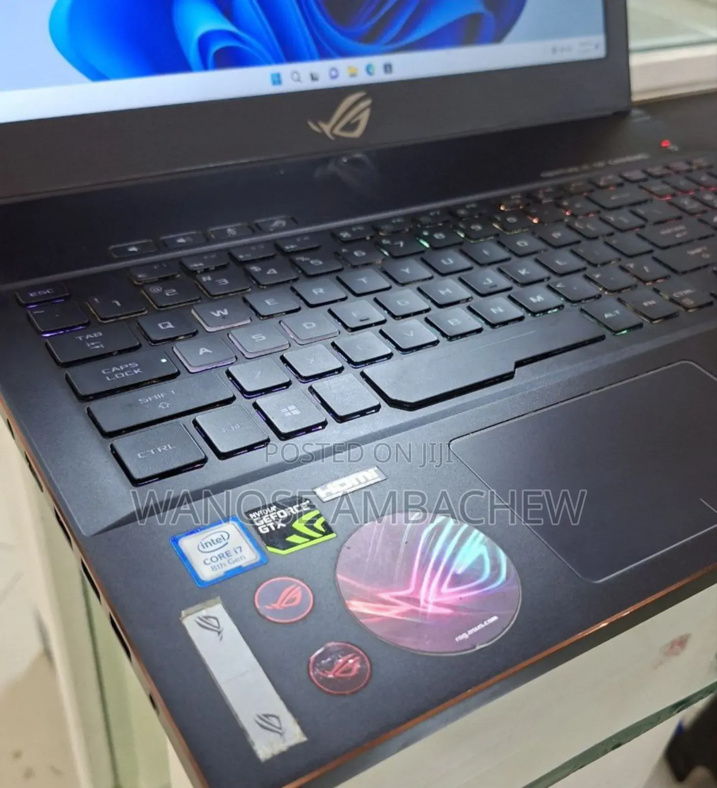 New Laptop Asus ROG Zephyrus G15 16GB Intel Core I7 HDD+SSD 128GB