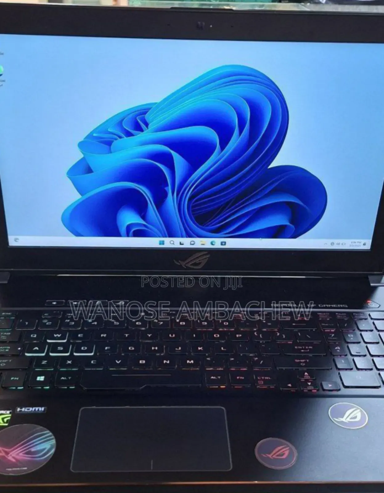 New Laptop Asus ROG Zephyrus G15 16GB Intel Core I7 HDD+SSD 128GB