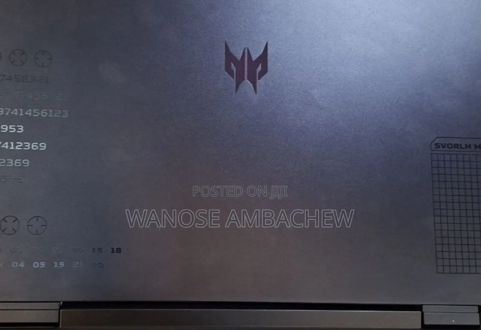 New Laptop Acer Predator Helios 300 16GB Intel Core I9 SSD 1T