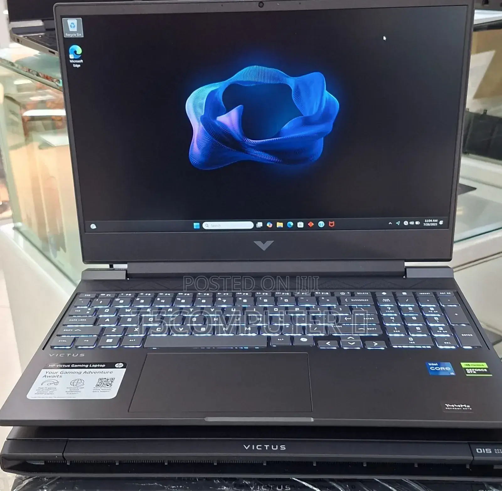 New Laptop HP Victus 16 8GB Intel Core I5 SSD 512GB