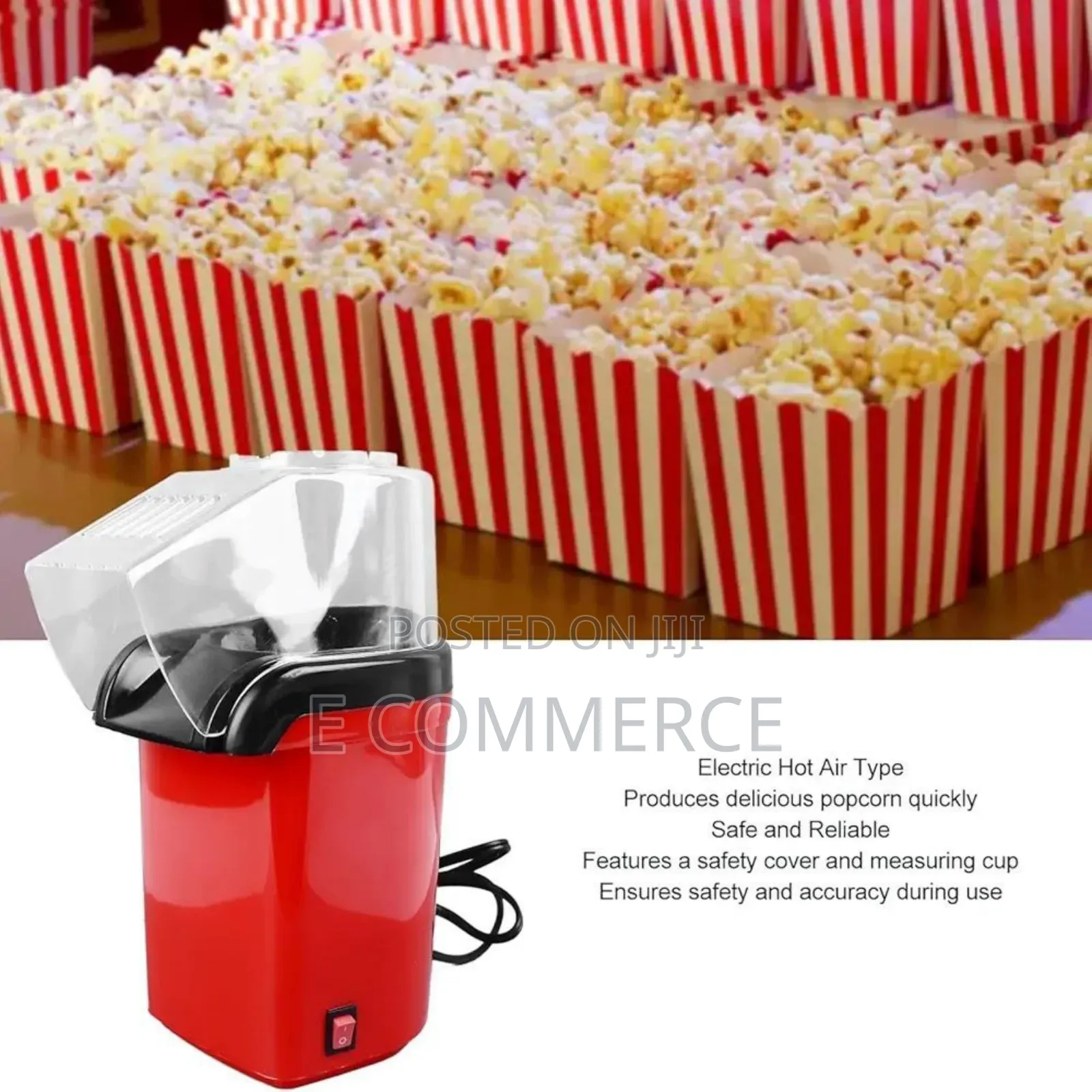 Automatic Mini Electric Popcorn Maker