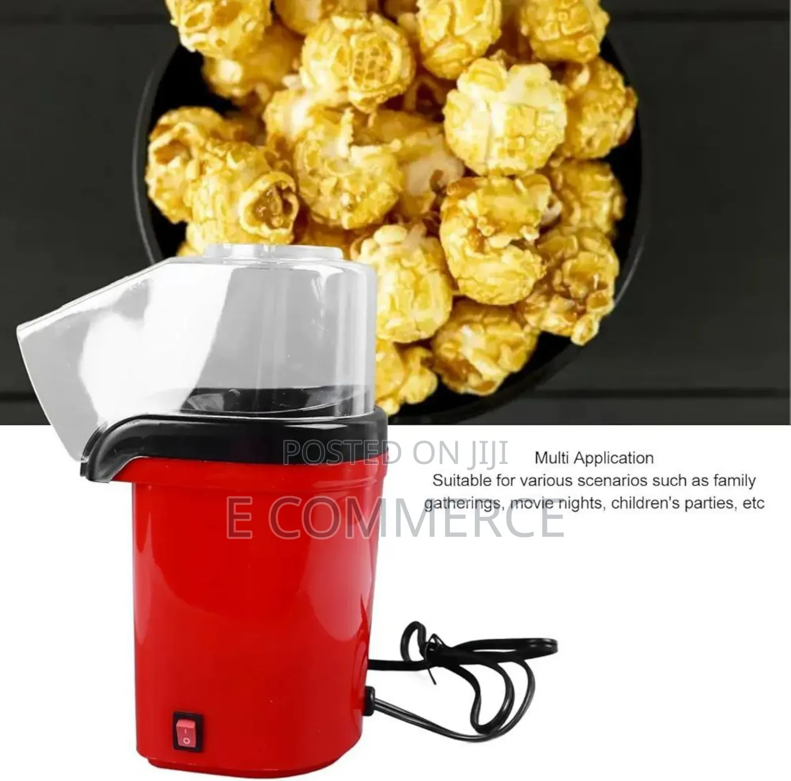 Automatic Mini Electric Popcorn Maker