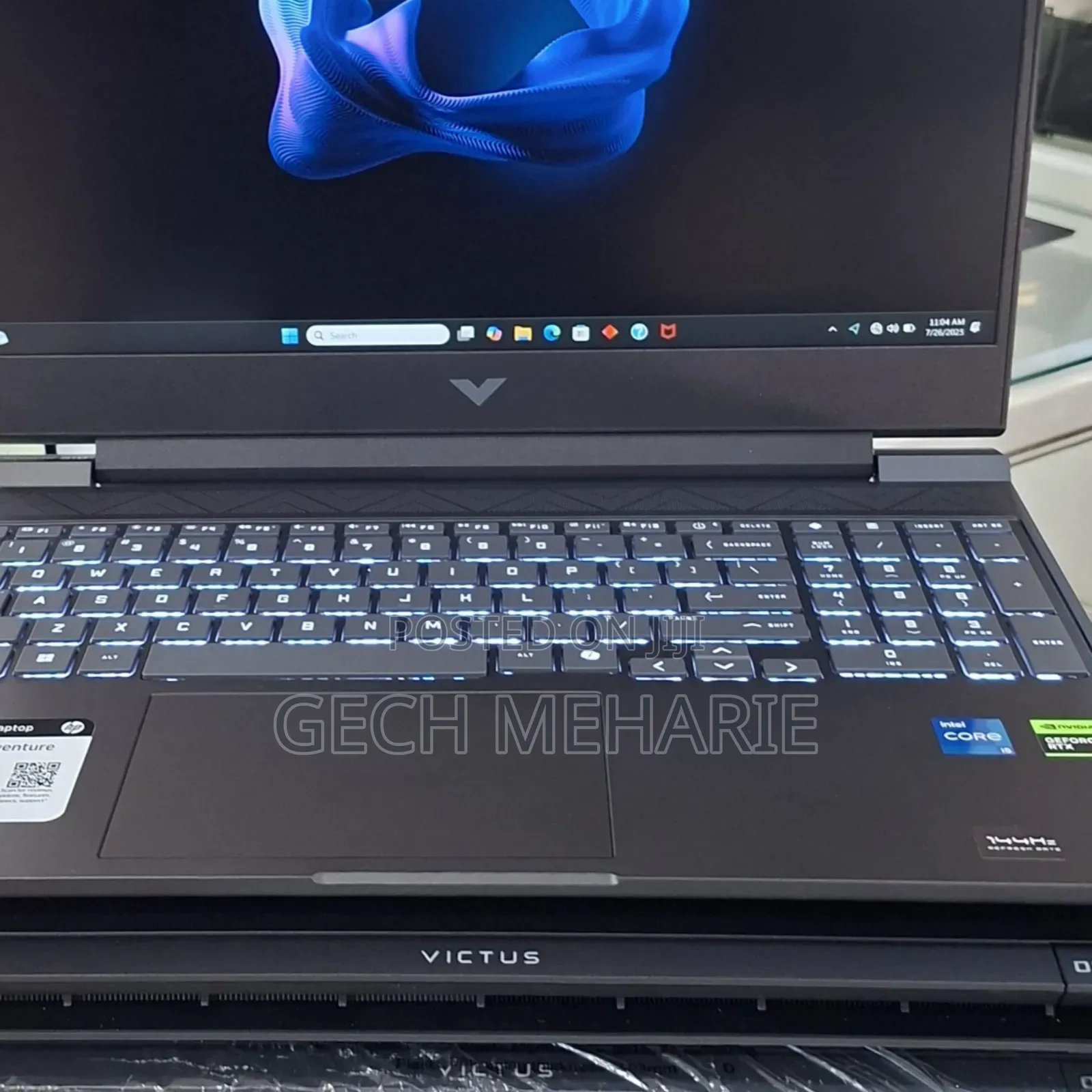 New Laptop HP Victus 16 8GB Intel Core I5 SSD 512GB