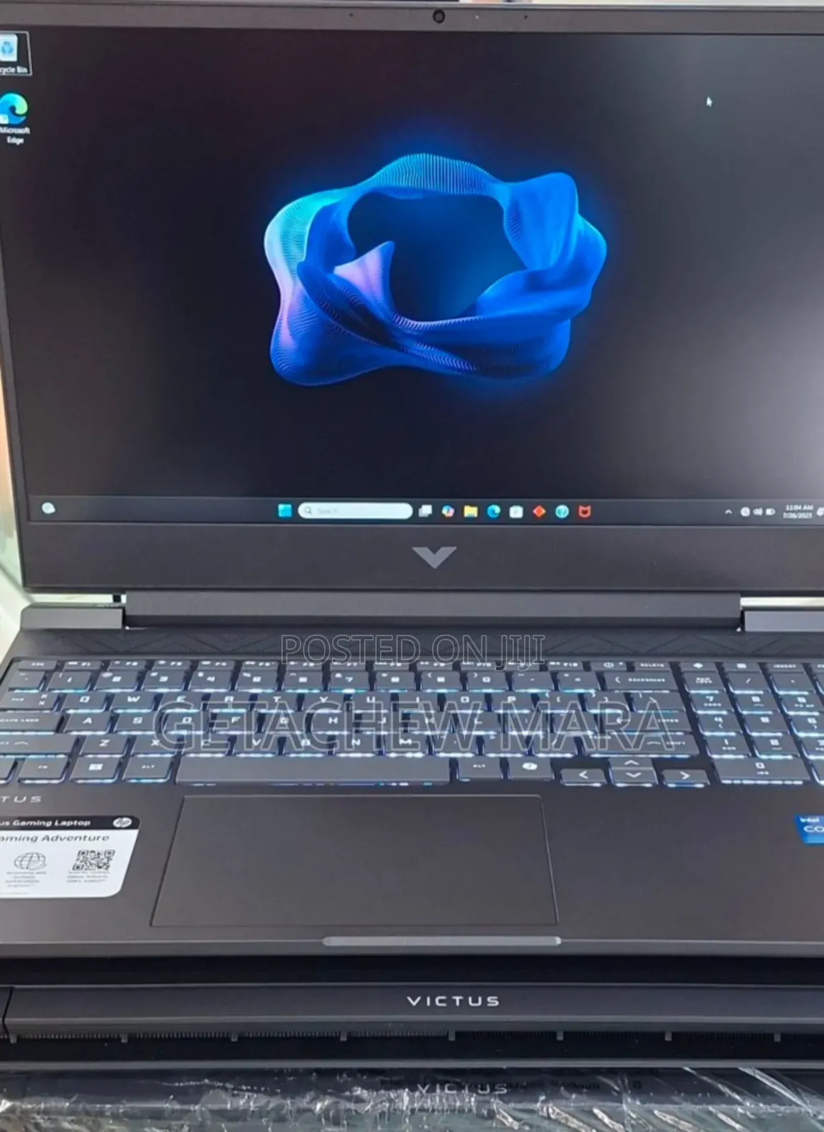 New Laptop HP Victus 15 8GB Intel Core I5 SSD 512GB