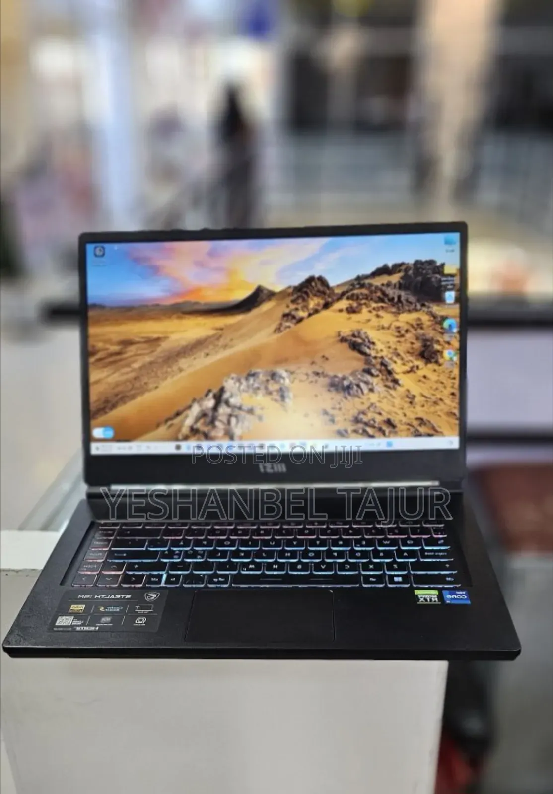 New Laptop MSI Stealth 16 AI Studio 16GB Intel Core I7 SSD 512GB