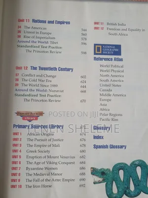 World History Book for Students