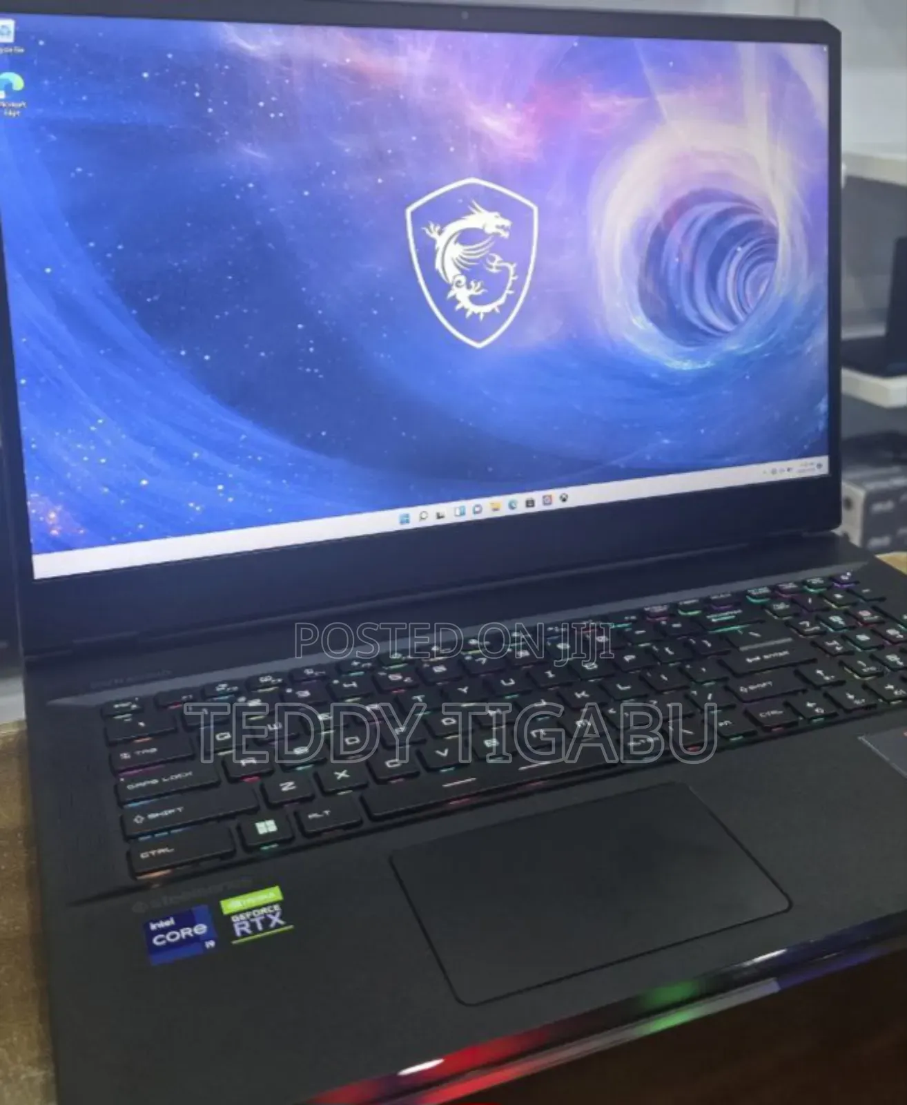New Laptop MSI 16GB Intel Core I9 SSD 1T