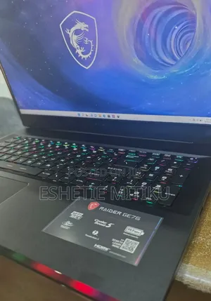 New Laptop MSI Katana GF76 16GB Intel Core I9 SSD 1T