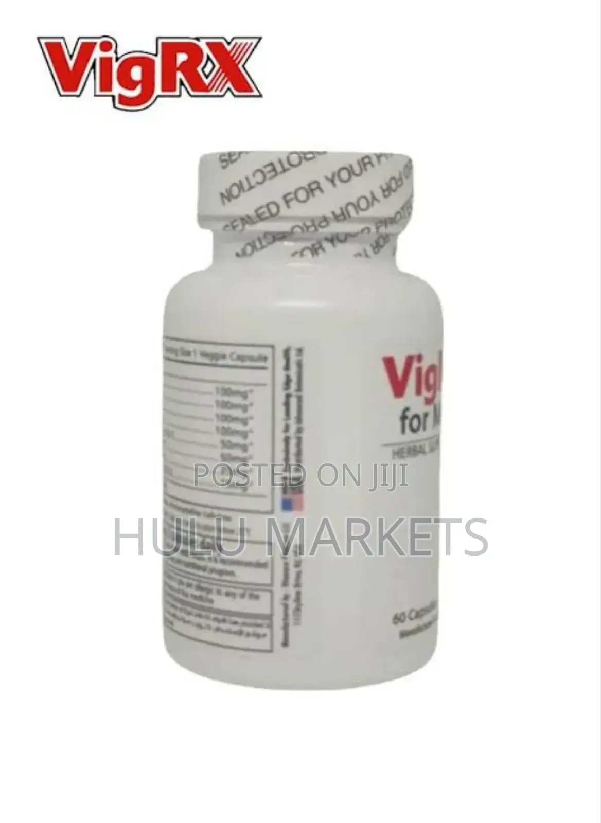 Vigrx ቪያግሬክስ 60 ፍሬ በሚዋጥ