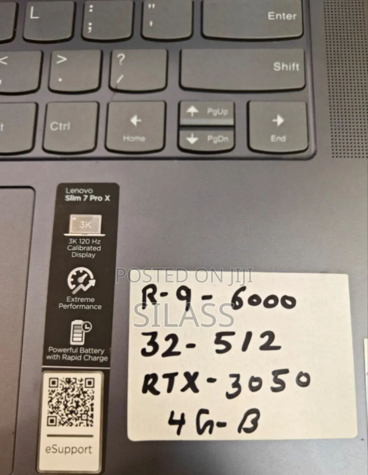 New Laptop Lenovo 32GB AMD Ryzen 9 SSD 512GB